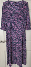 River Island blue pink floral