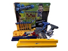 Battle B-daman crossfire  Blasters boxed vintage retro toy x2 figures 