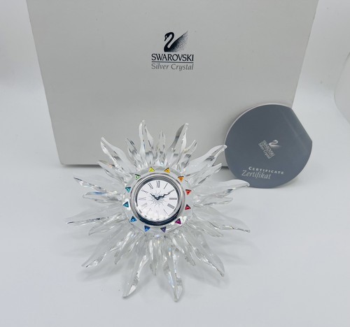 Swarovski crystal clock - crystal,