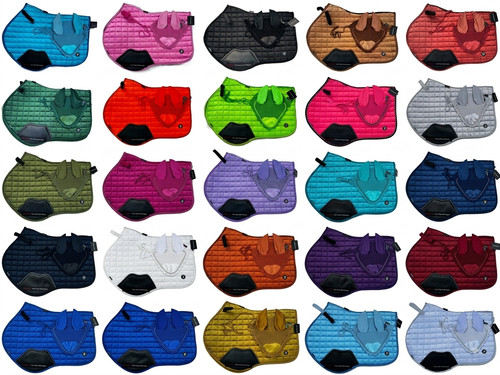 Gallopgrip luxury satin - satin, saddle