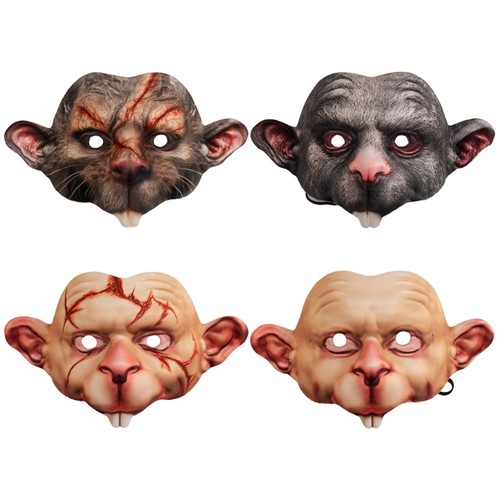 Mouse mask with realistic - mask,