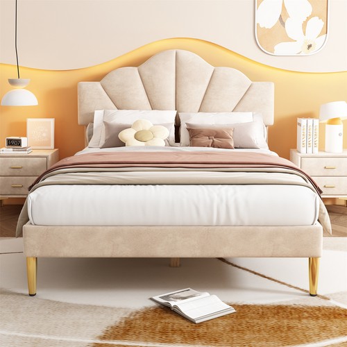 Single bed frame upholstered - frame,,