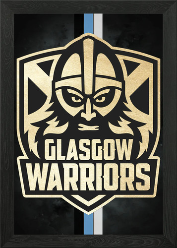 Glasgow warriors framed wall - glasgow,