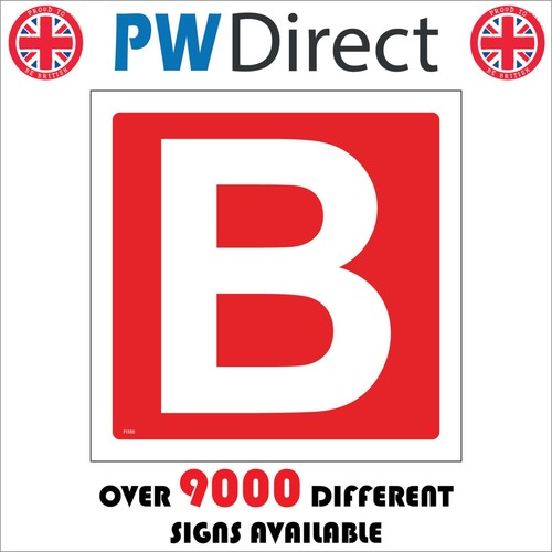 Sign letter alphabet listing - b,