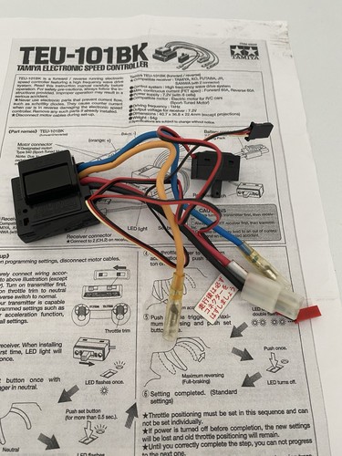 Tamiya teu 101bk esc - tamiya,