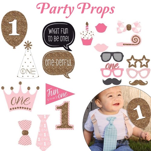 1st birthday girl - birthday, booth