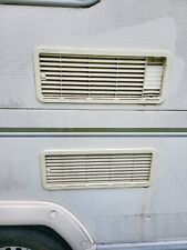 Caravan motorhome Campervan pair of fridge vents Grills Louvres LS100 & 200