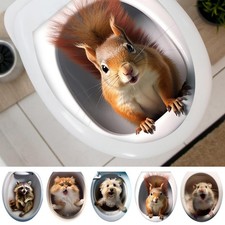 Bathroom Decal Toilet Lid