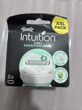WILKINSON SWORD Intuition Sensitive Care For Women No Shave Gel Needed 6 blades