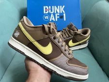 Nike Dunk Low SP Undefeated Canteen Dunk vs. AF1 Pack UK10