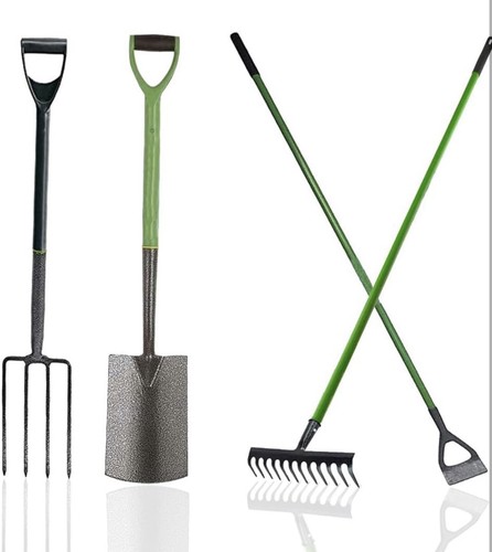 4pc heavy duty garden - duty, set