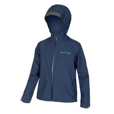 Endura MT500JR Kids Waterproof Cycling Jacket Ink Blue