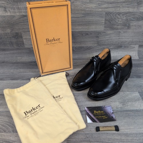 Barker black leather - barker, handmade
