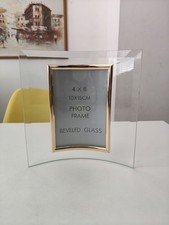 Beveled Curved Glass Vintage