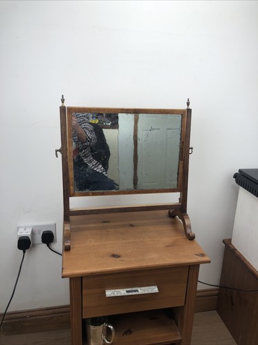 Georgian dressing table mirror - table,