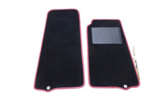 JAGUAR XK8 PAIR OF BLACK/RED