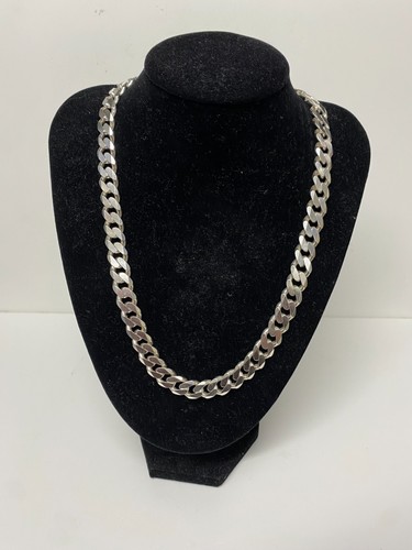 925 silver heavy curb chain - 925,