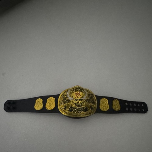 Wwe world title smoking - title, skull