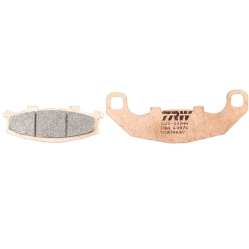 Trw front brake pads fit - front,