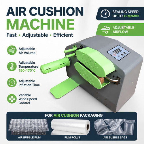 Air cushion machine 12m - air, 12m/min