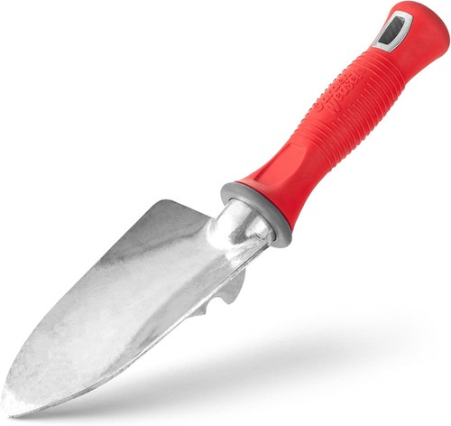 Classic red gardening trowel - red,