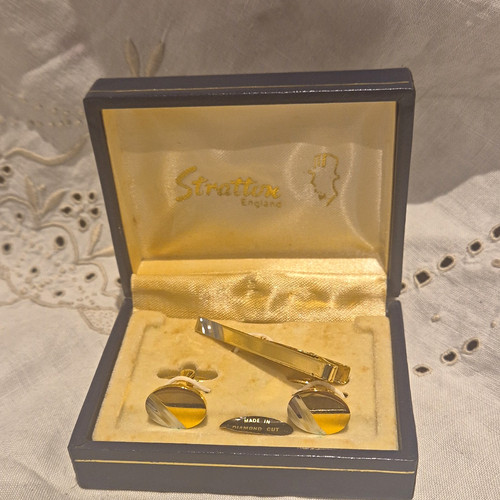 Stratton cufflinks tie - stratton,