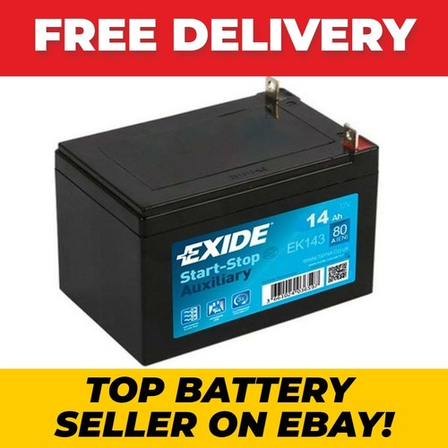 Exide ek143 agm auxiliary - ek143, car