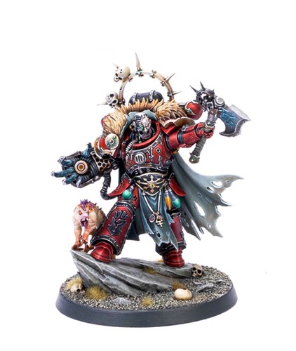 40k chaos space marines - chaos, red