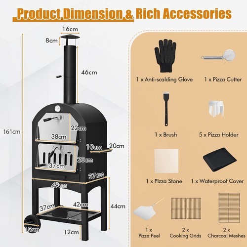 Heavy duty pizza - pizza, oven