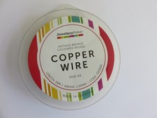 Antique Bronze Copper Wire 1mm x 10m  JM Code OPZR02