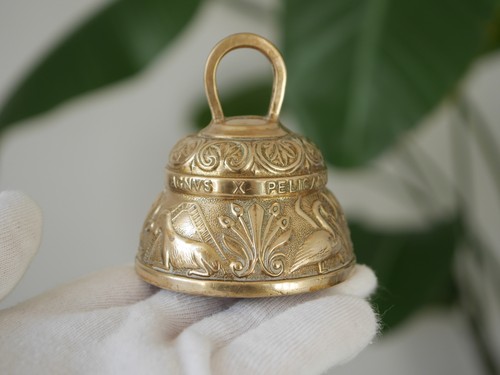 Vintage solid brass - vintage, bell
