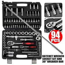 94-Piece Socket Set Ratchet