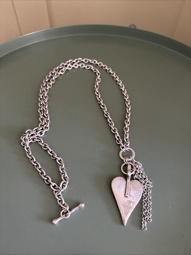 Silver tone necklace from - tone,