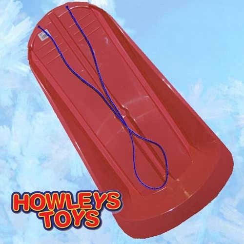 Red thick plastic delta - red,