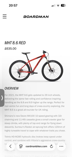 Boardman men mountain - men's, bike