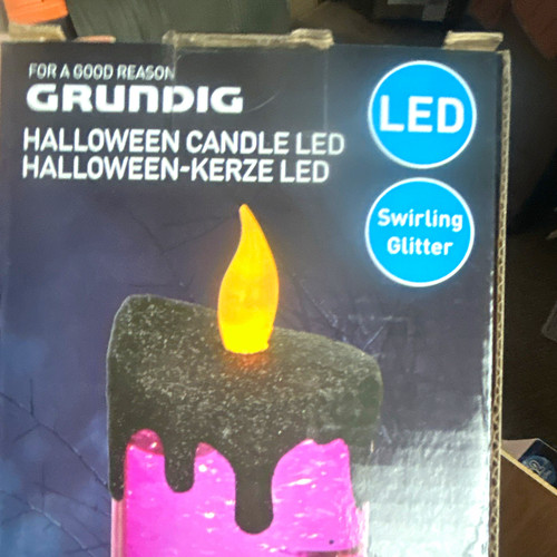 Grundig led candle swirling - grundig,