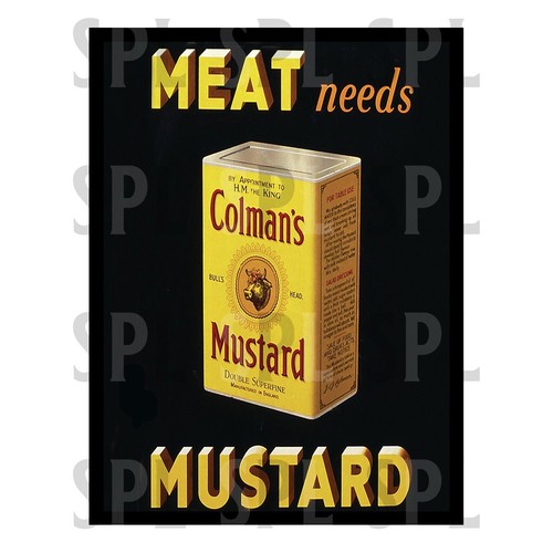 Meat colman mustard - meat,