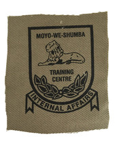 Rhodesian Army Training Centre Internal Affairs Cloth Patch READ DESCRIPTION.