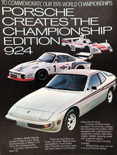 Vintage 1977 Porsche 924