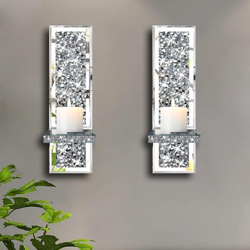 Set silver crystal - set,