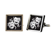 Comedy & Tragedy Masks Square