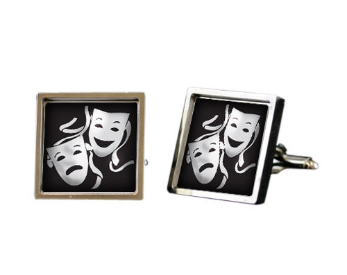 Comedy tragedy masks square - comedy,
