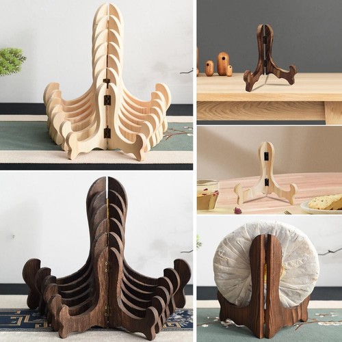 Wooden display stand - stand, plate