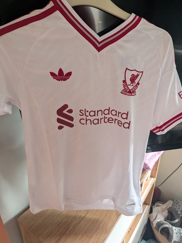 Liverpool kids white - kids, away