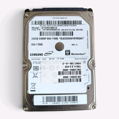 Seagate 500gb sata - seagate, 2.5"