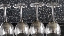 Denby halo  large wine glasses