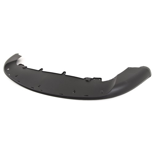 Front bumper spoiler black - bumper,