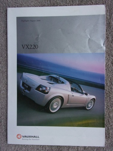 Vauxhall vx220 sports car - vx220,