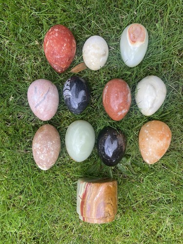 Vintage polished alabaster - , &
