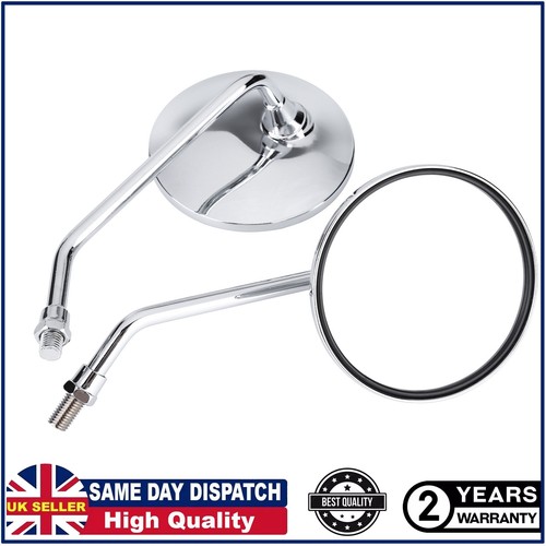 Motorcycle chrome round - 2x,